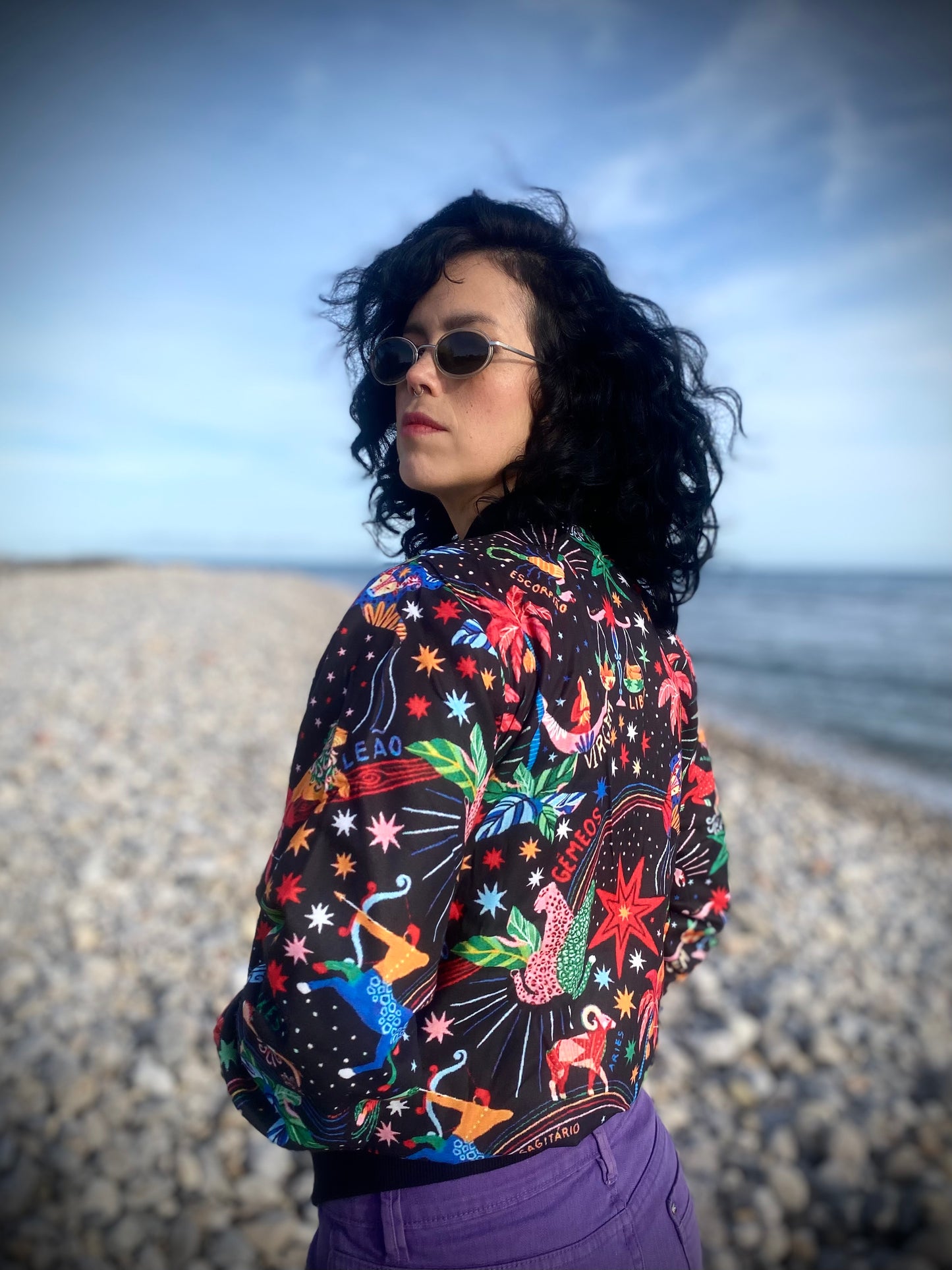 Bomber jacket zodiac