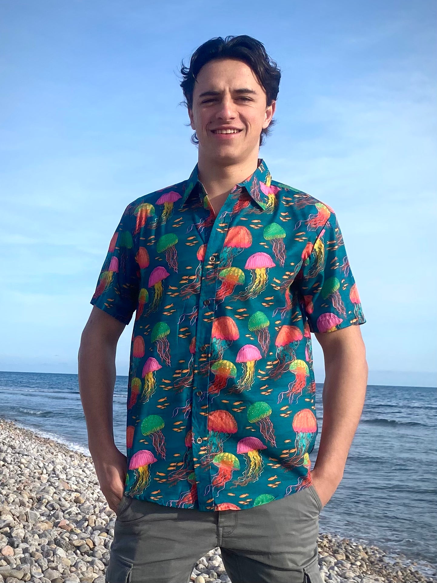 jellyfish dress shirt Jelly fish shirt
