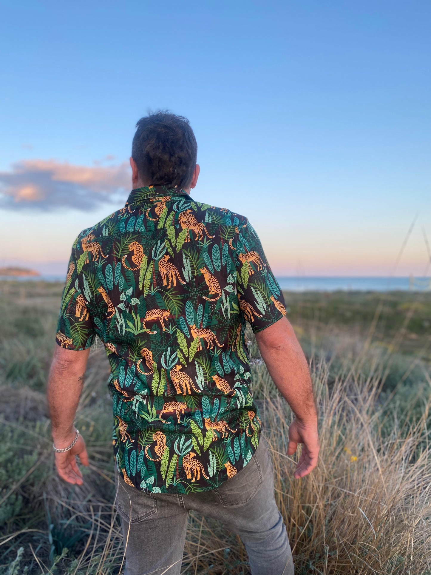 Camisa Hawaiana Jungle