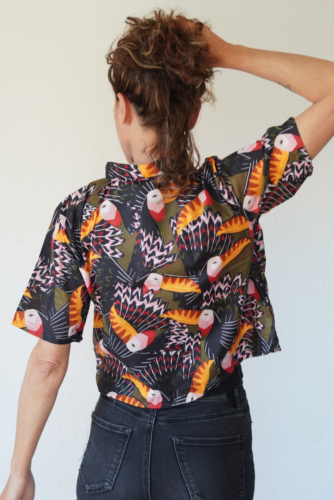 Camisa Crop Jungle