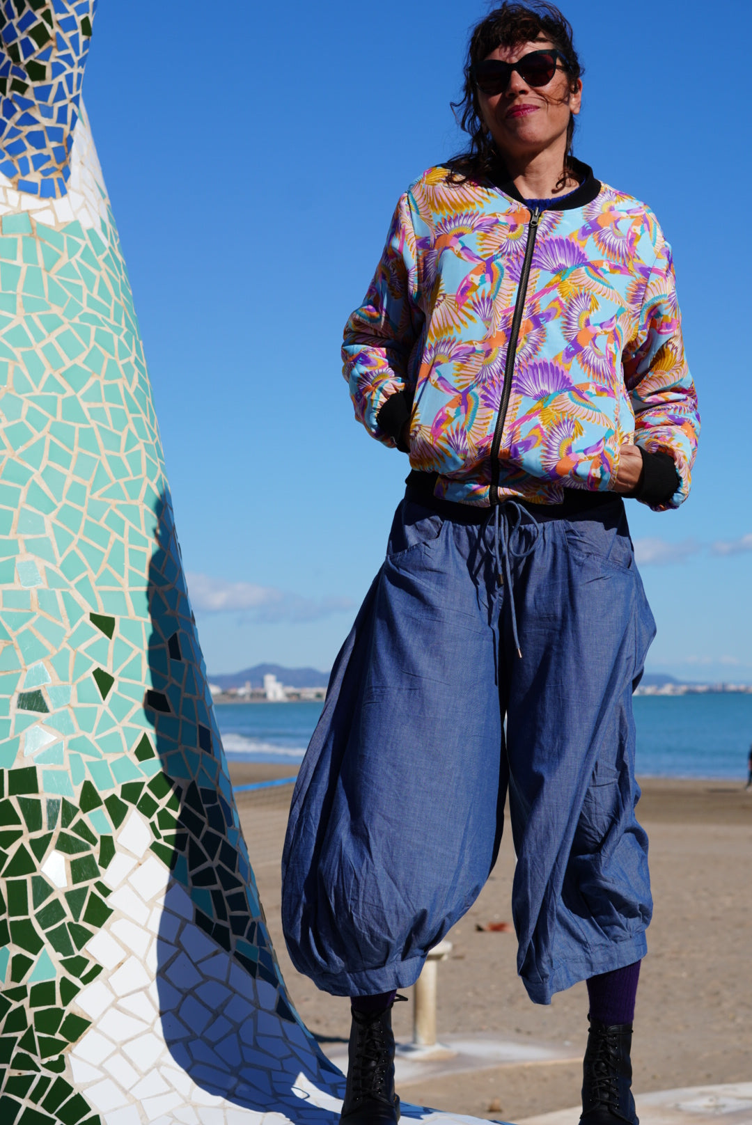 Pantalón Casual Denim Suave