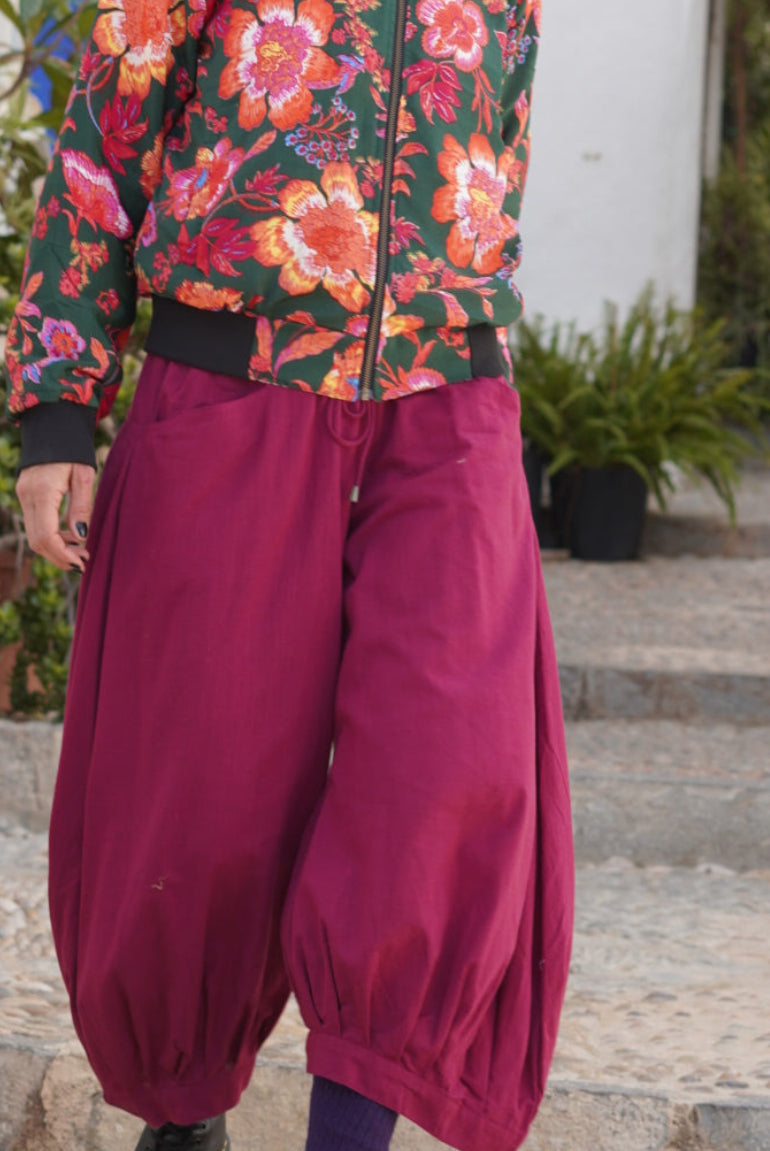 Pantalón Casual Fuxia