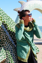 Maillot vert clair Takama