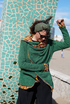 Maillot vert bouteille Takama