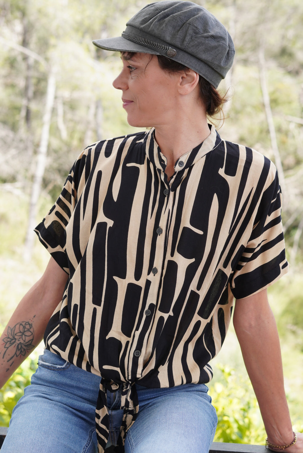 Camisa Mao Contemporanea