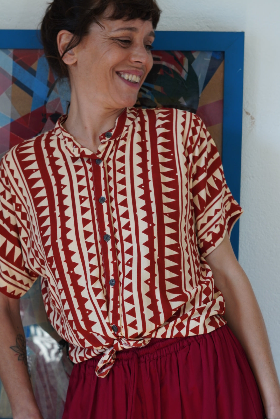 Camisa Mao Terra