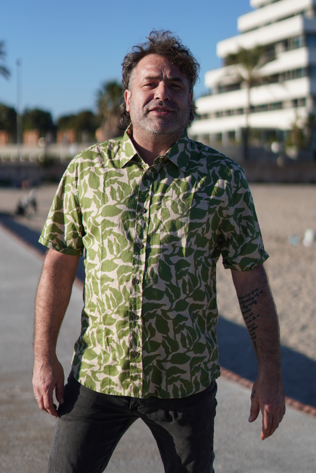 Camisa Cotton Safari