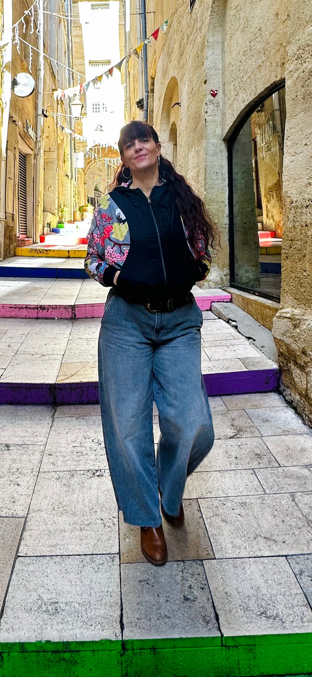 Chaqueta Crop Urban Japan