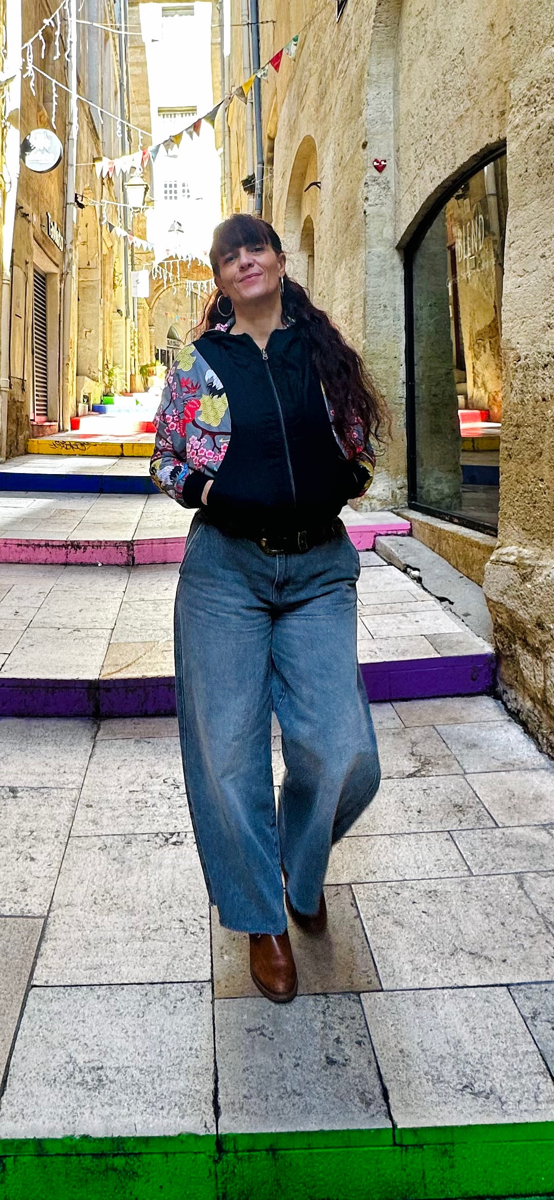 Chaqueta Crop Urban Japan