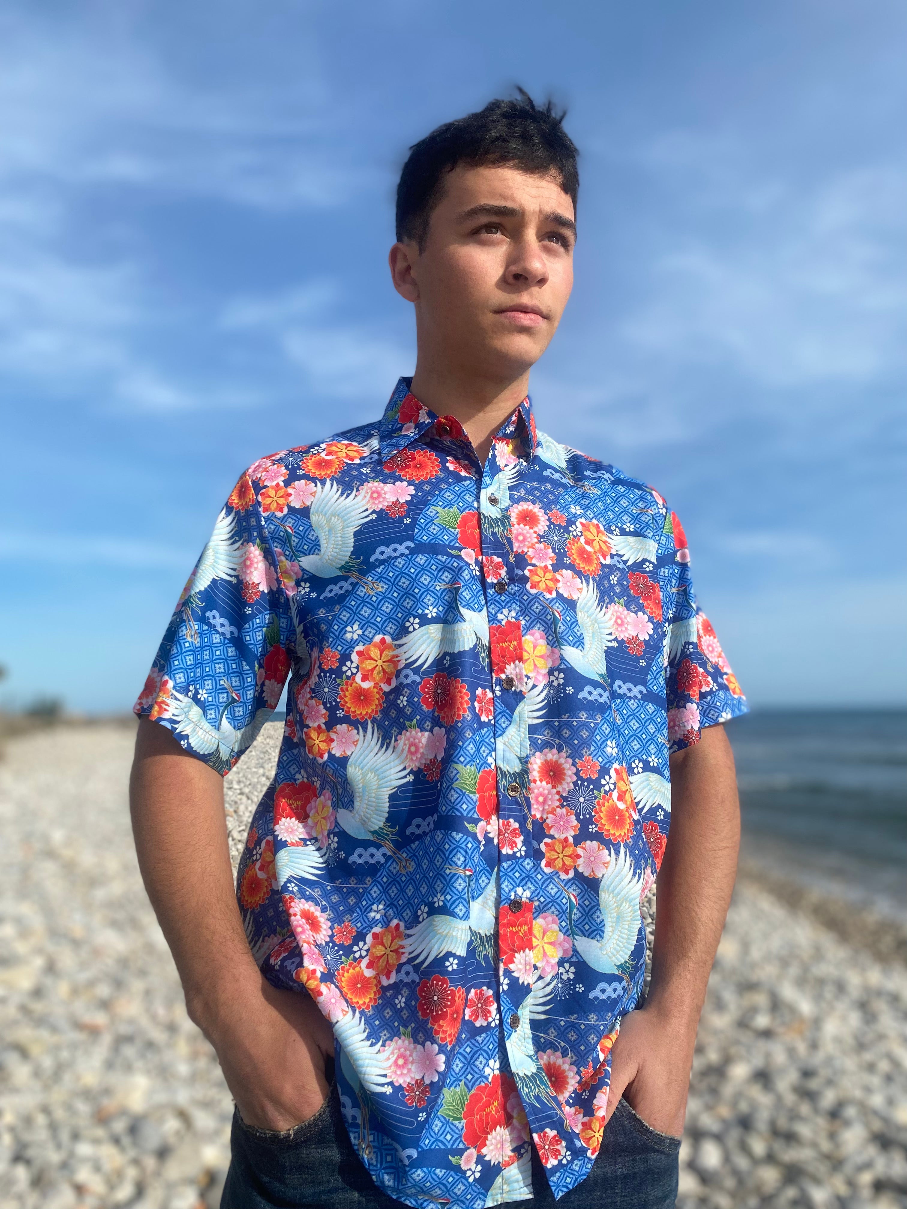 Camisa Hawaiana Japan