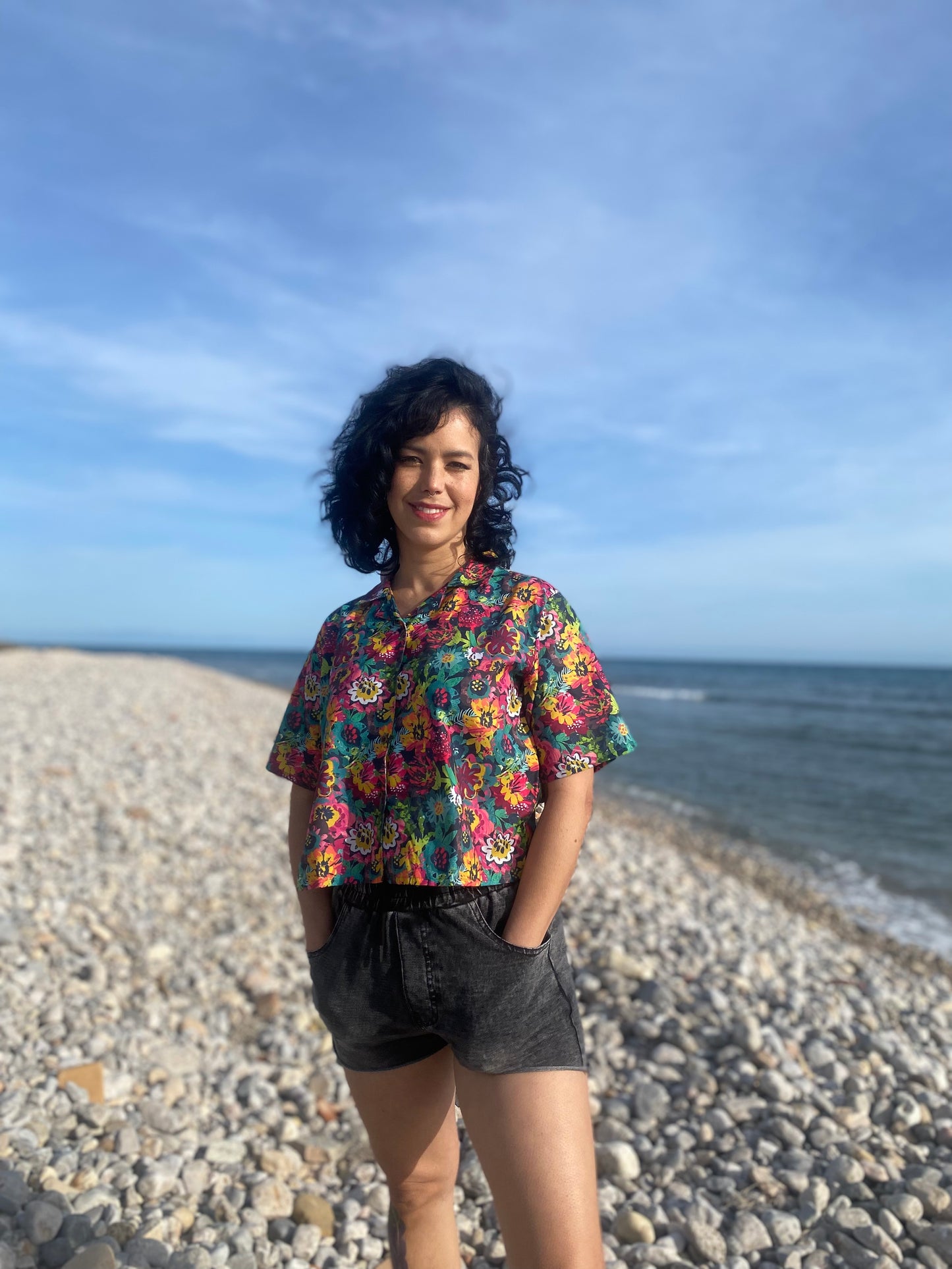Camisa Crop Fresh
