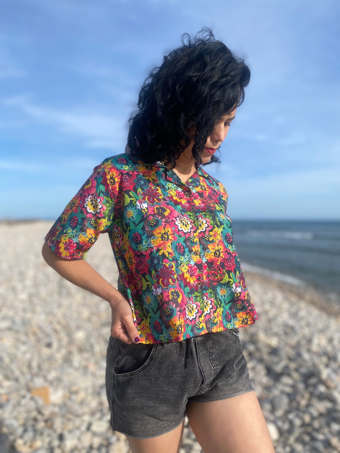 Camisa Crop Fresh