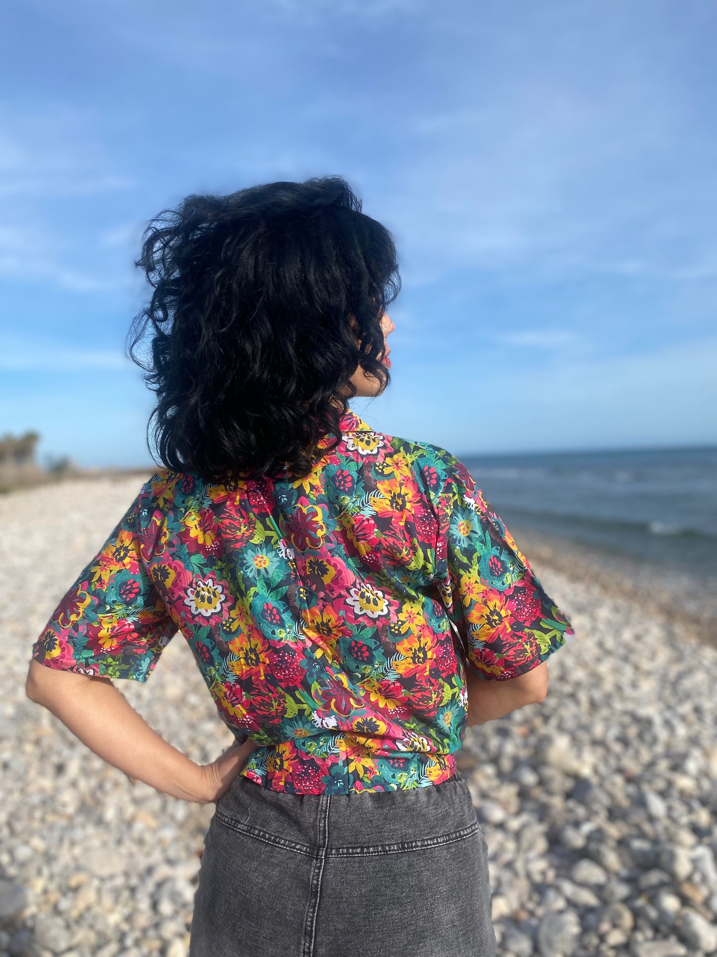 Camisa Crop Fresh