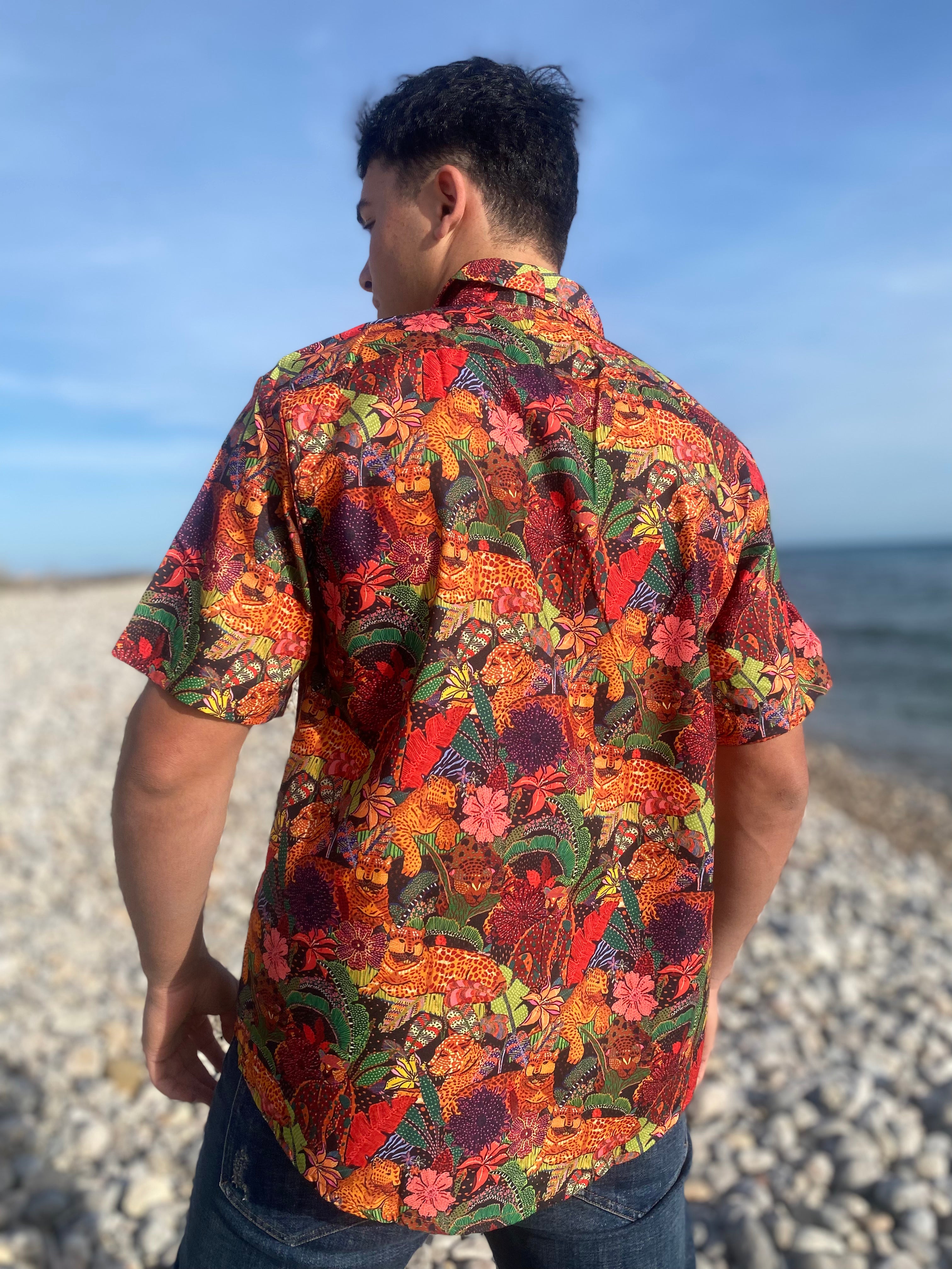 Camisa Hawaiana Jungle
