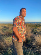 Camisa Hawaiana Santas