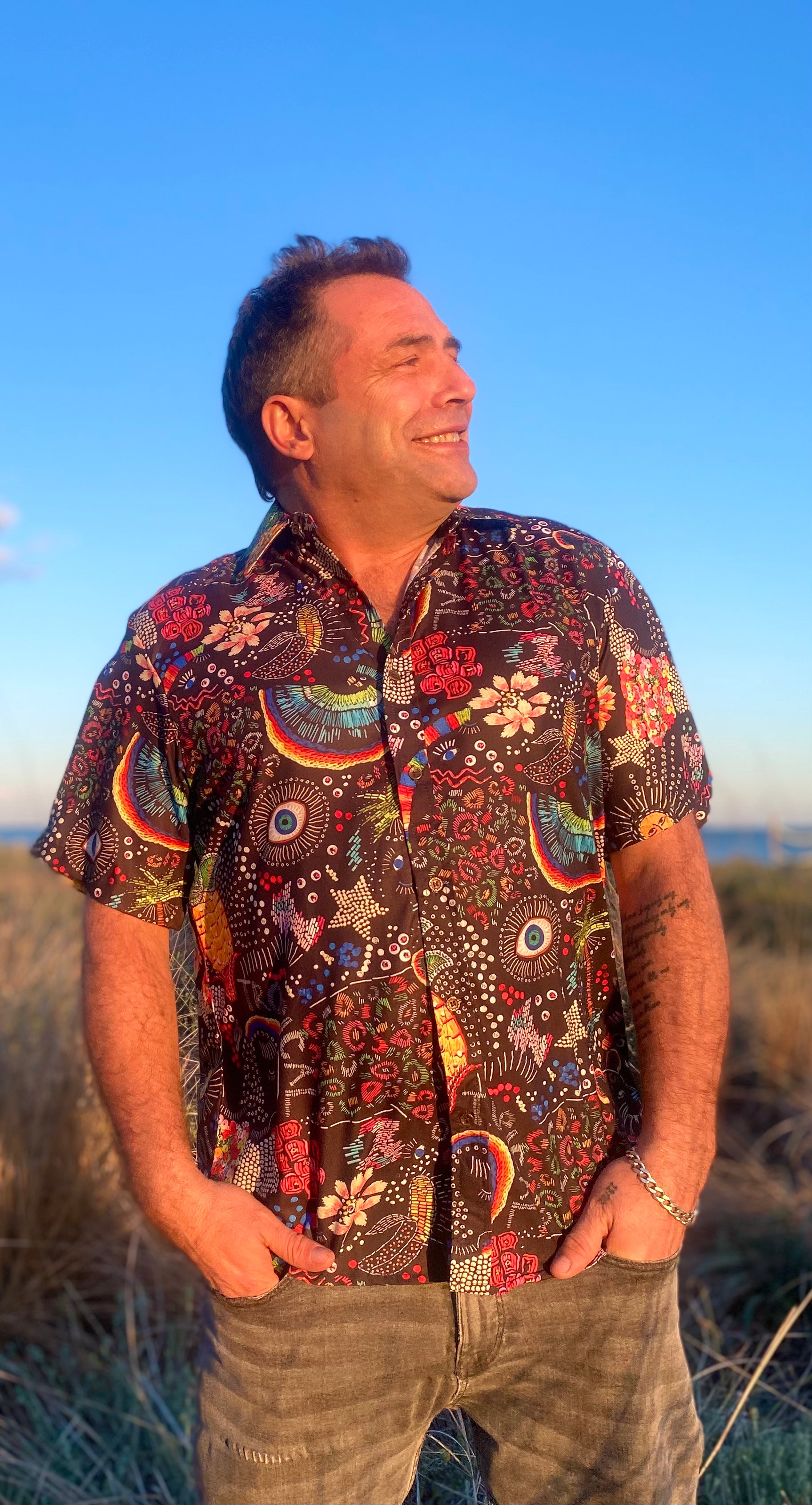 Camisa Hawaiana Tropical