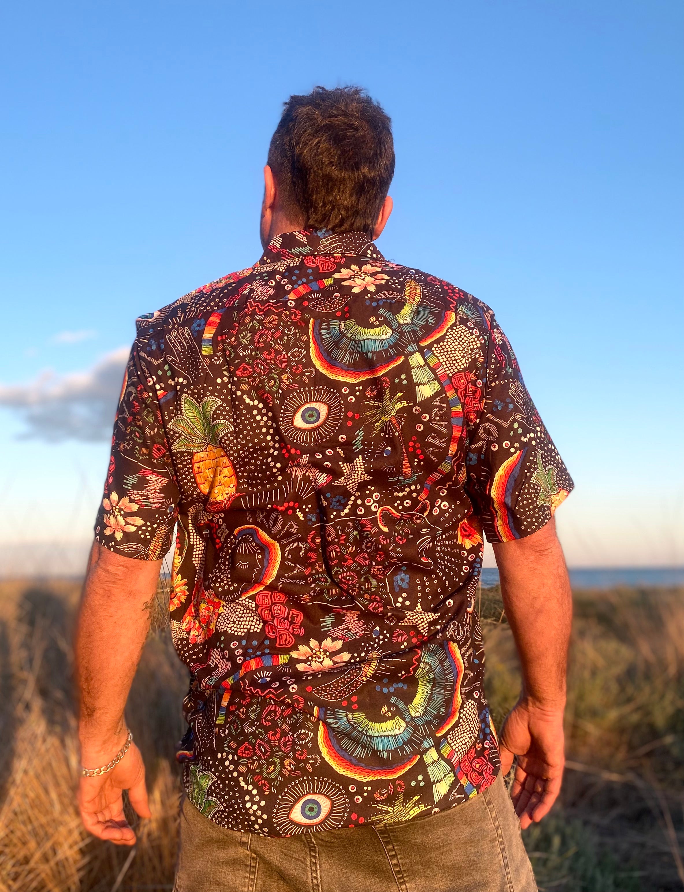 Camisa Hawaiana Tropical