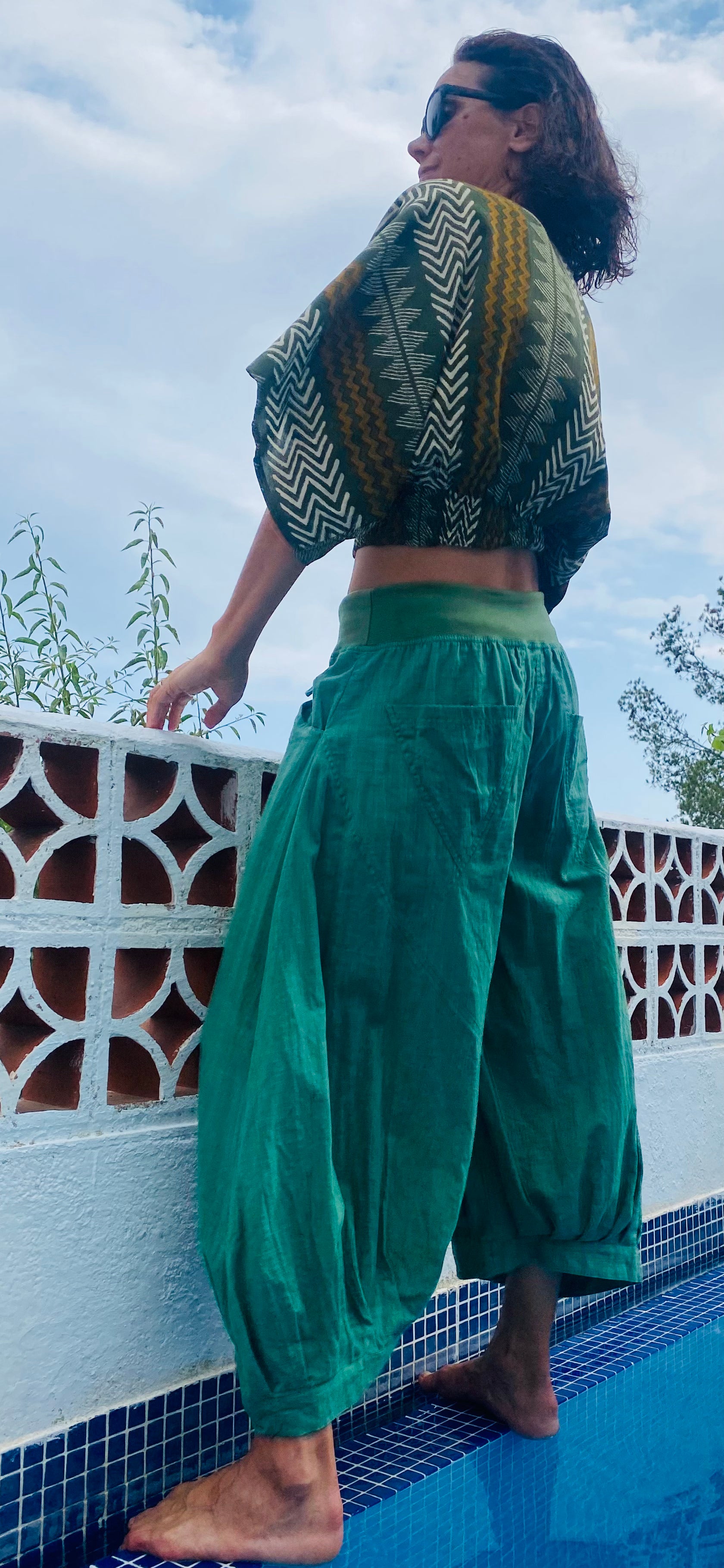 Pantalón Casual Verde