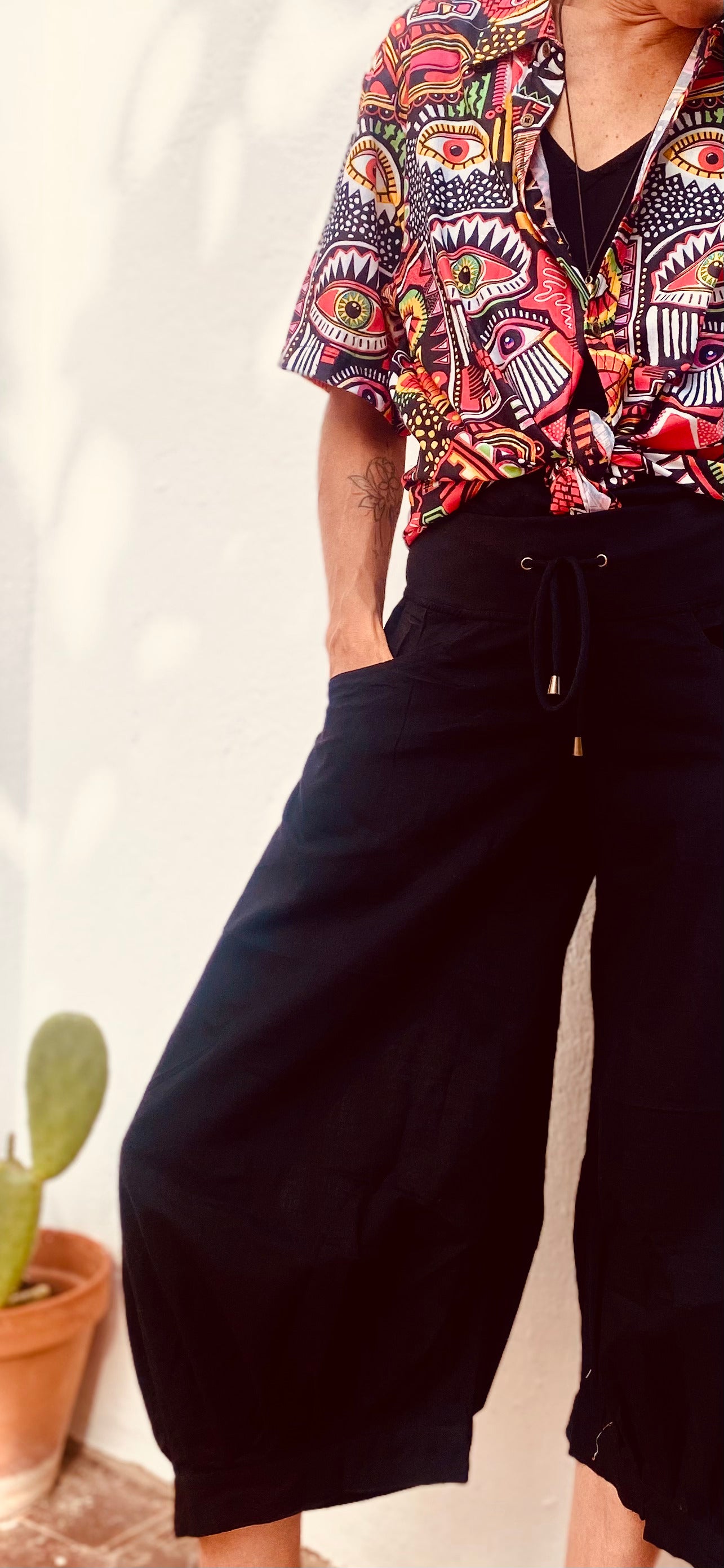 Pantalón Casual Negro