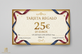 Carte cadeau de 25 €